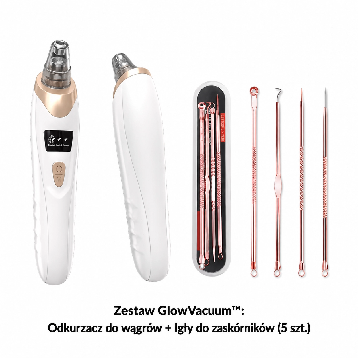 GlowVacuum™ - Profesjonalny Odkurzacz do Wągrów