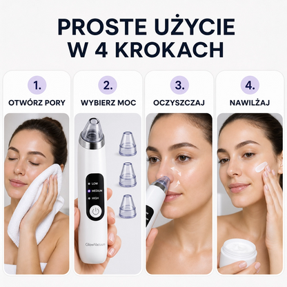GlowVacuum™ - Profesjonalny Odkurzacz do Wągrów